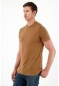 Tennis Camiseta Café Tejida Para Hombre de Tennis