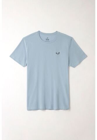 Tennis Camiseta Básica Azul Para Hombre Tennis