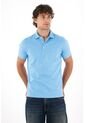 Tennis Polo Azul Con Raqueta Para Hombre de Tennis