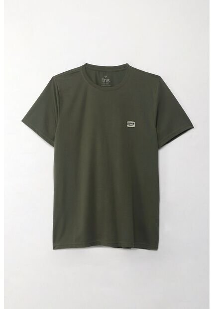 Tennis Camiseta Verde Con Estampado De Surf Para Hombre