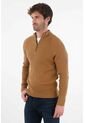 Tennis Buzo De Cuello Alto Café Para Hombre de Tennis