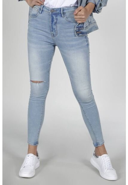 Jean Para Mujer Tennis, Silueta Super Slim, Plano Y Cintura Con Pretina -  Compra Ahora | Dafiti Colombia