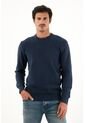 Tennis Buzo Tejido En Hilaza De índigo Azul Para Hombre de Tennis