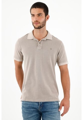 Polo Café Con Efecto Overday Para Hombre Tennis