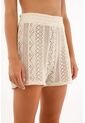 Tennis Bermuda Crudo Tipo Crochet Para Mujer de Tennis