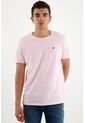 Camiseta Rosada Manga Corta Para Hombre Tshirt Para Hombre Tennis, Fondo Entero ROSADO XS de Tennis