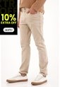 Tennis Pantalón Recto Crudo Para Hombre de Tennis