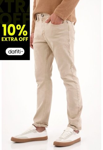 Tennis Pantalón Recto Crudo Para Hombre Tennis