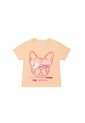 Camiseta Estampada Amarilla Para Niña de Tennis