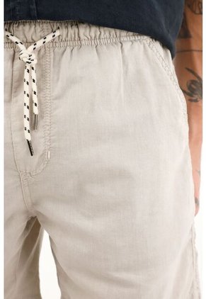 Tennis Bermuda Gris Con Cordón Ajustable Para Hombre