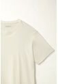 Tennis Camiseta Oversize Con Cuello En Rib Blanca Para Mujer de Tennis