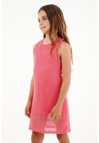 Vestido Con Aberturas Para Niña Tennis