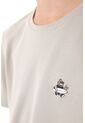 Camiseta Básica Gris Con Estampado Infantil Para Niño de Tennis