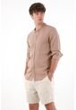 Camisa Manga Larga Cuello Neru Para Hombre de Tennis