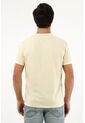 Tennis Camiseta Manga Corta Amarilla Para Hombre de Tennis