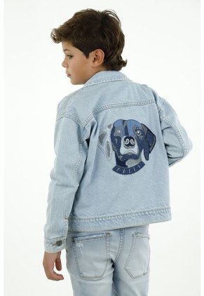Chaqueta Azul Para Niño