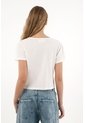 Tennis Camiseta Con Escote En V Crudo Para Mujer de Tennis