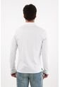 Tennis Polo Manga Larga Blanca Para Hombre de Tennis