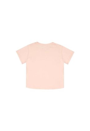 Camiseta Básica Rosada Para Niña