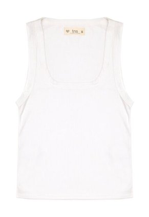 Tennis Camiseta Tipo Esqueleto En Rib Para Mujer