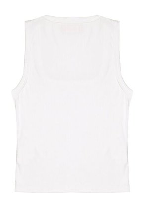 Tennis Camiseta Tipo Esqueleto En Rib Para Mujer