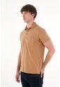 Tennis Camiseta Polo Manga Corta Café Para Hombre de Tennis