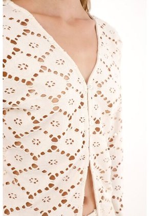 Tennis Camisa En Tejido De Punto Crudo Para Mujer