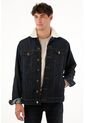 Chaqueta Trucker Con Cuello Ovejero Para Hombre de Tennis