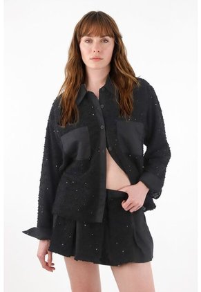 Tennis Falda Short De Tablas Con Lentejuelas Para Mujer