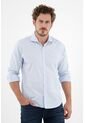 Tennis Camisa Clásica Azul Para Hombre de Tennis