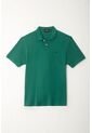 Polo Verde 100% Algodón Para Hombre de Tennis
