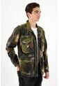Tennis Abrigo Estampado Tipo Parka Para Hombre de Tennis