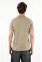Tennis Camiseta Manga Corta Con Raqueta Bordada Verde Para Hombre de Tennis