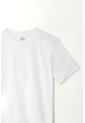 Tennis Camiseta Cuello Redondo Blanca Para Hombre de Tennis