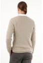 Tennis Buzo Gris Cuello Redondo Tejido Para Hombre de Tennis