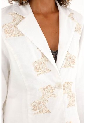 Tennis Chaqueta Tipo Blazer Con Bordados Para Mujer