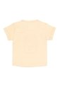 Camiseta Manga Corta Amarilla Para Niña de Tennis