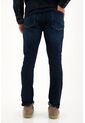 Tennis Jean Super Skinny Azul Oscuro Tiro Medio Para Hombre de Tennis