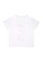 Tennis Camiseta Blanca Con Estampado Frontal Para Mujer de Tennis