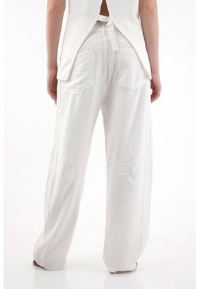 Tennis Pantalón Horseshoe En Twill Pesado Crudo Para Mujer