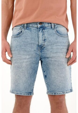 Tennis Bermuda Nudy En Denim Tono Medio Para Hombre Tennis