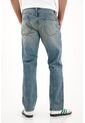 Tennis Jean Recto Con Efecto Salpicado Azul Para Hombre de Tennis