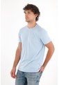 Tennis Camiseta Con Estampado En Espalda Azul Para Hombre de Tennis