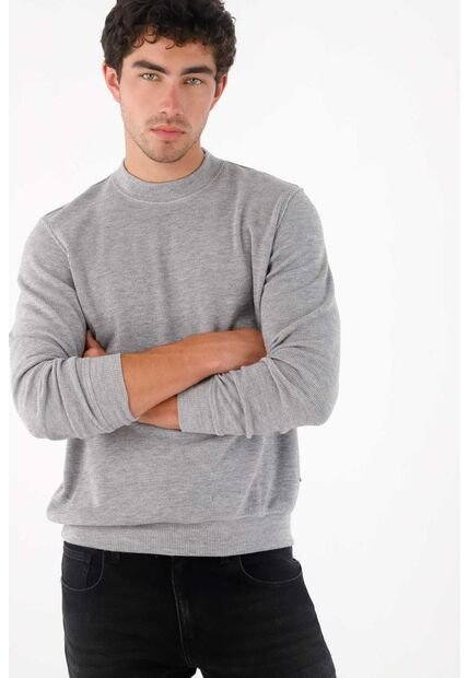 Tennis Buzo Cerrado Gris Para Hombre