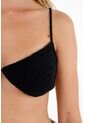 Tennis Top Negro Tejido Para Mujer de Tennis