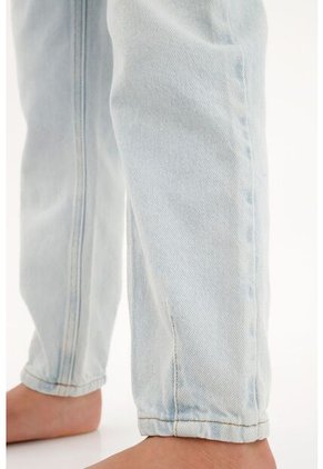 Jean Para Nina Tennis, Jeans Moda Plano Pesado Cintura Resortada