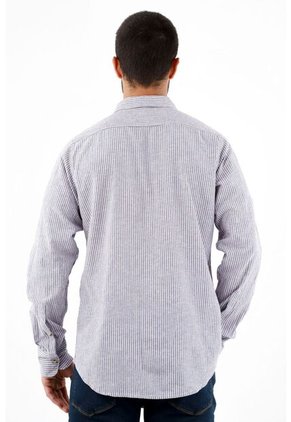 Tennis Camisa Preteñida Azul Para Hombre