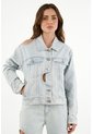 Tennis Chaqueta Con Aberturas Localizadas Azul Para Mujer de Tennis