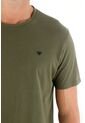 Tennis Camiseta Verde Cuello Redondo Para Hombre de Tennis