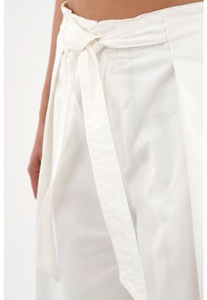 Tennis Pantalón Crudo Tipo Cargo Para Mujer